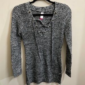 Black&White Sweater Dress